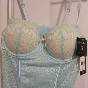 Missy Blue Lace Chemise Set